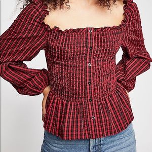 The Fifth Label Plaid Top